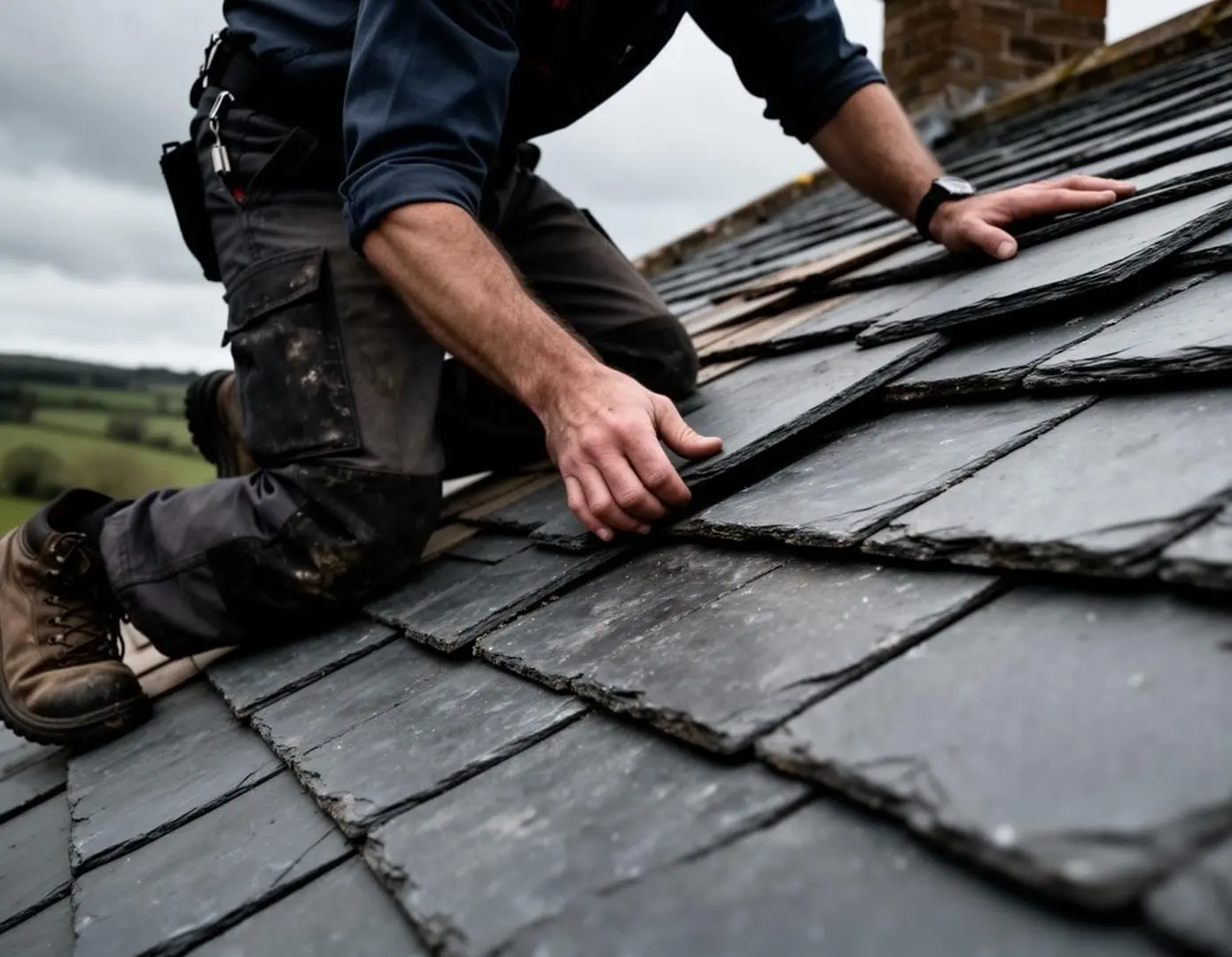 Slate Roofing Newham 3 Slate Roofing Designed for British Weather